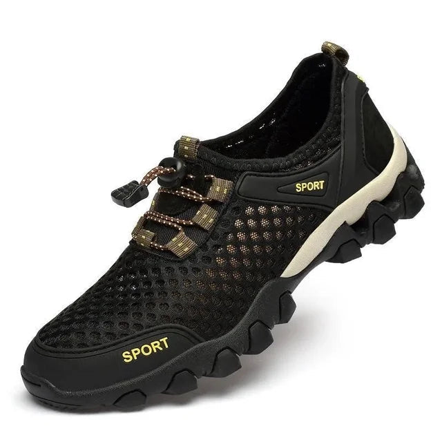 Men's Breathable Mesh Outdoor Running Shoes Anti-Slip Lightweight