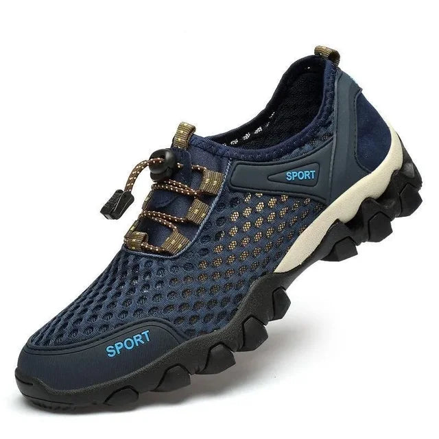 Men's Breathable Mesh Outdoor Running Shoes Anti-Slip Lightweight